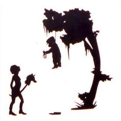 Bild: Silhouetten, Scherenschnitte & Gesellschaftsspiele